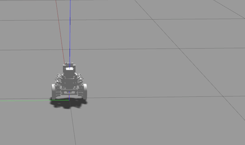 Bobble-Bot balancing in the Gazebo simulator